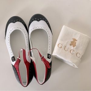 Gucci Little Kids ballet flats with dustbag size EU32/US1